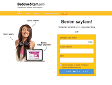 Tablet Screenshot of bedava-sitem.com